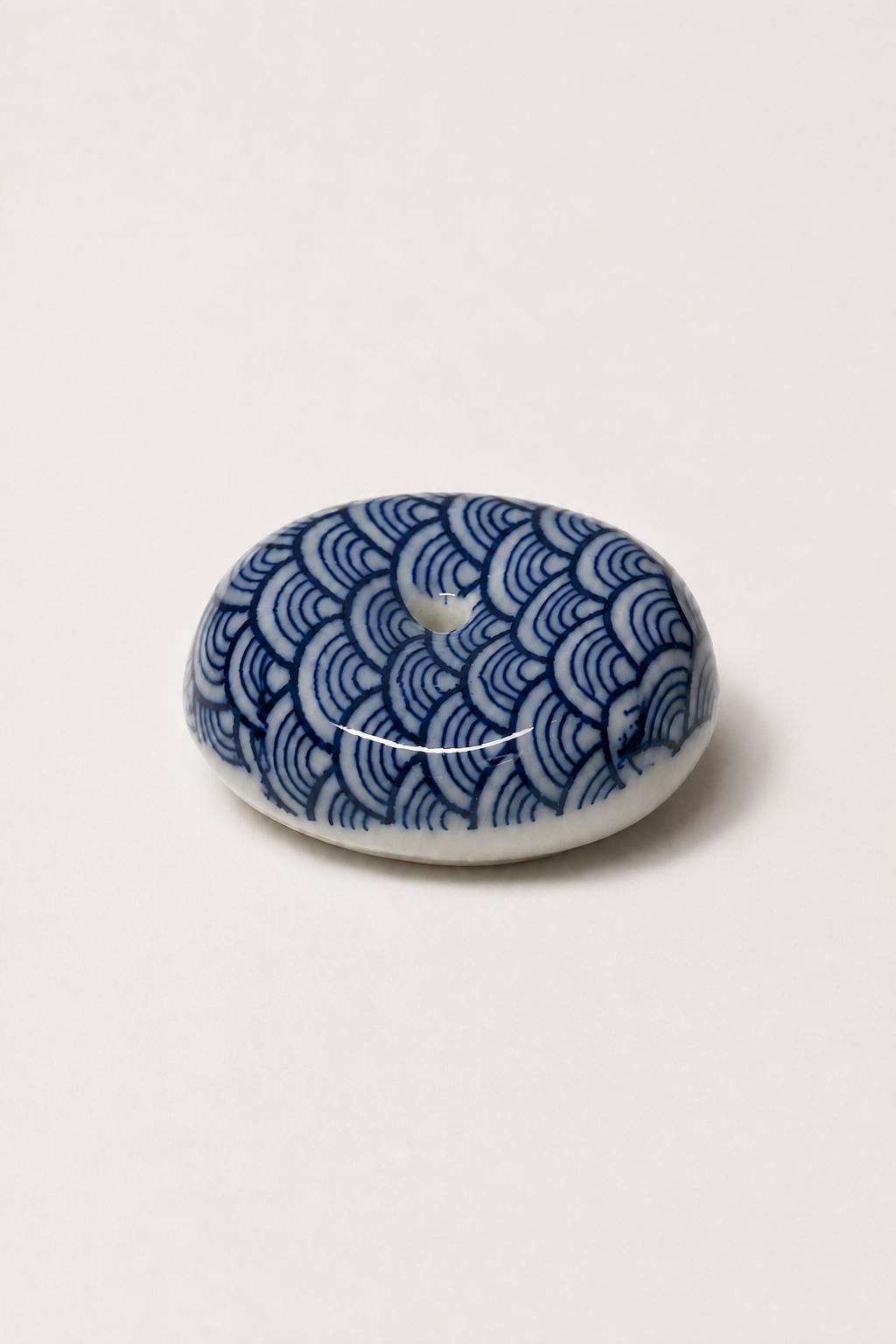Ceramic Incense Holder Pebble